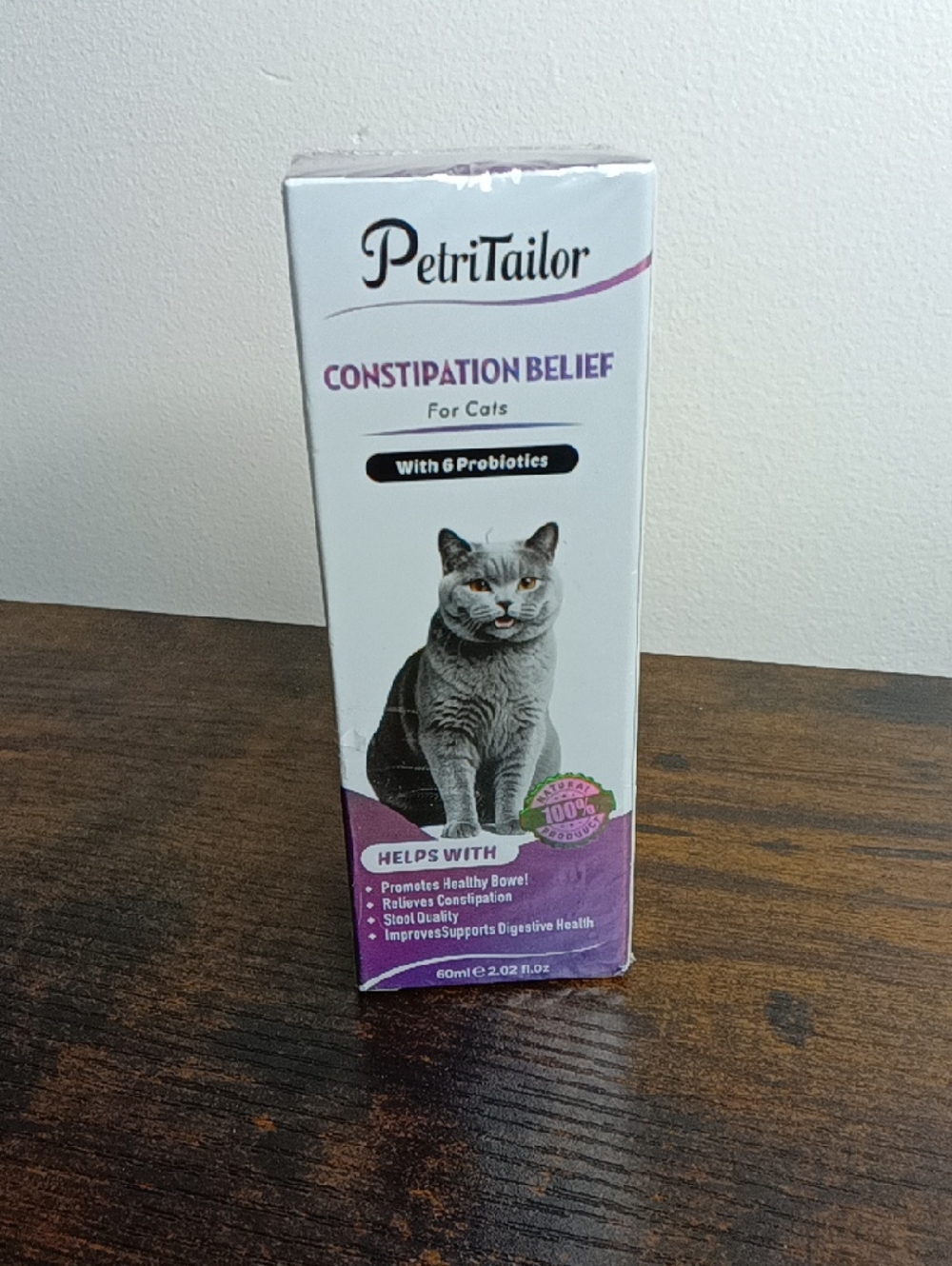 PetriTailor Cat 😺 Constipation Relief  100% Natural